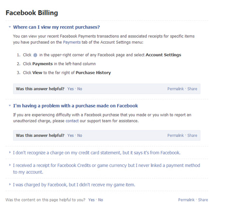 ใบเสร็จรับเงินจาก Facebook ads