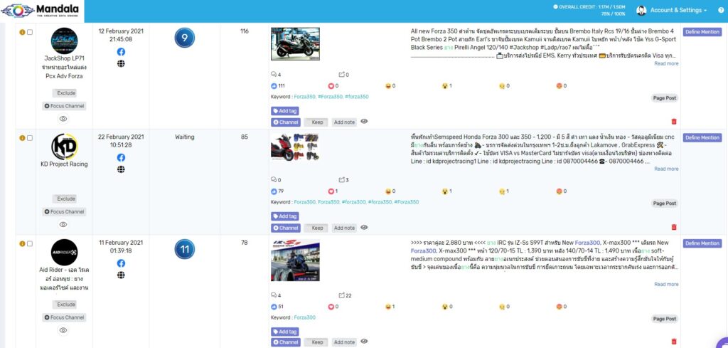 ยางสำหรับรถ Forza 300 Forza350